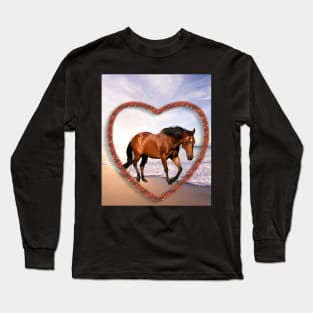 A Horse Pure Love Long Sleeve T-Shirt